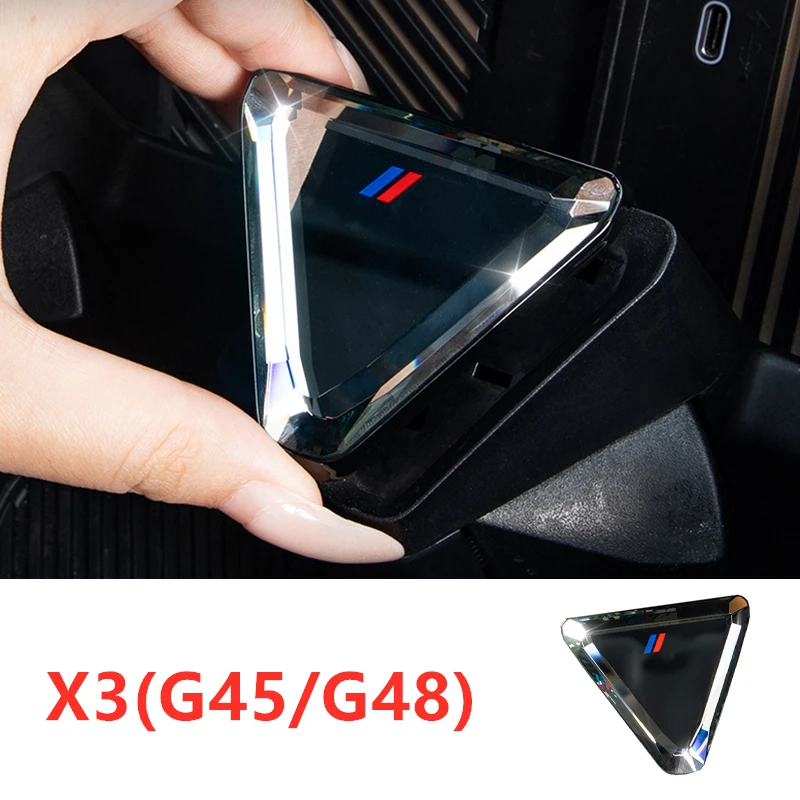 

Для BMW X3 G45 G48 2024 2025 автомобильная центральная панель, декоративная крышка, держатель для чашки, отделка, спортивный интерьер, модификация, аксессуары