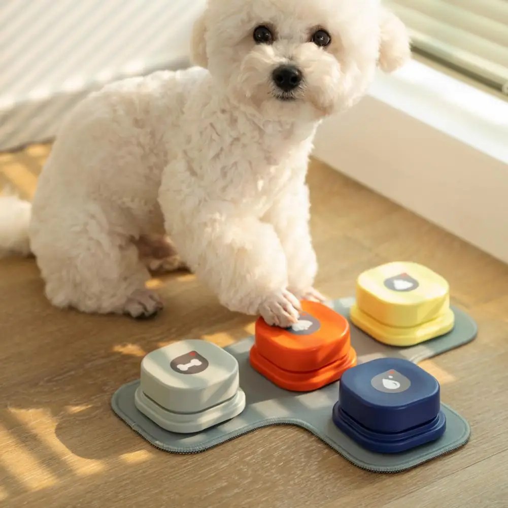 

Pet Button Toy Vocalised Toy Pets Talk Trainable And Recordable Button