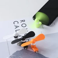 creative portable micro mini fan mobile phone mini fan charging treasure fan usb gadget cooling fans for type c android