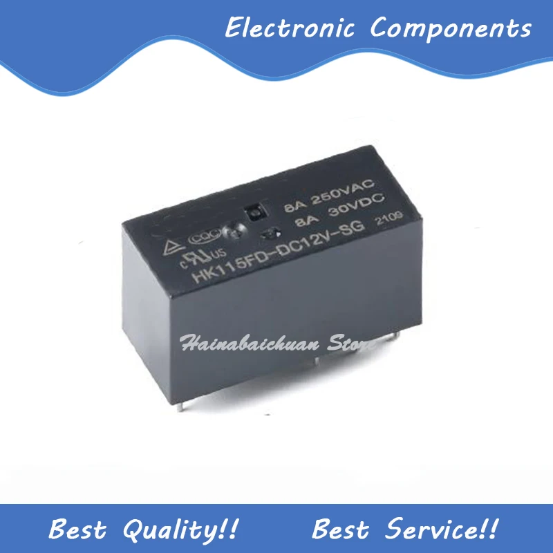 

10 Pcs/Lot HK115FD-DC12V-SG DIP8 New and Original In Stock