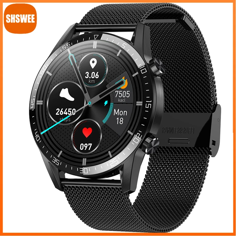 

For Huawei Xiaomi Smart Watch Men IP68 Samrtwatch Android Reloj Inteligente Smart Watch for Apple Iphone IOS Android Phone