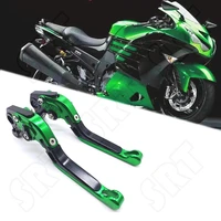 for kawasaki ninja zx14r zx1400 zzr1400 2017 gtr1400 concours 2019 motorcycle accessories folding extendable brake clutch levers
