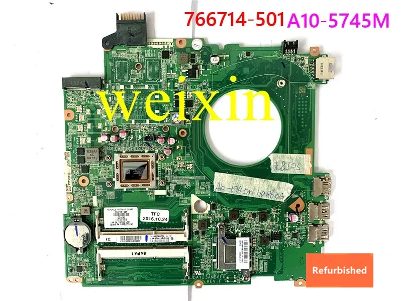Восстановленная материнская плата для hp pavilion 15-P 15Z-P 766714-501 DAY23AMB6C0 - купить по