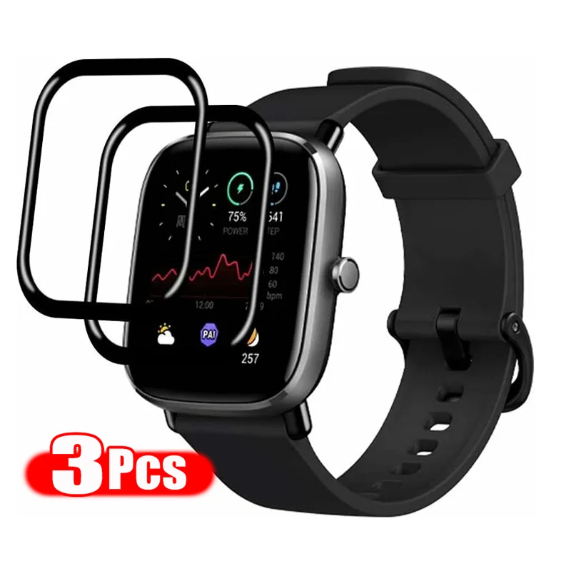 Защитная пленка для экрана с полным покрытием для Amazfit GTR4/GTS 4, 3D мягкая пленка с защитой от царапин, защитная пленка HD для Amazfit GTR4/GTS 4