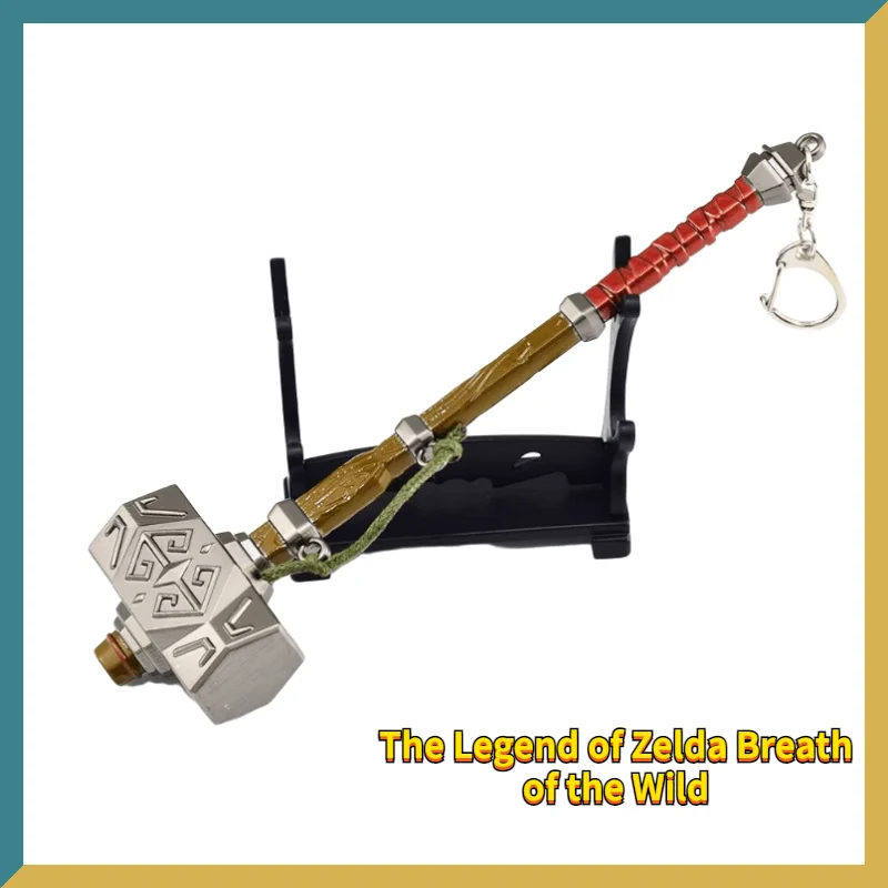 

The Legend of Zelda Tears Kingdom Breath Wild Link Hammer Game Peripheral 18CM Weapon Model Toy Decoration Collection Gift