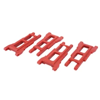 4pcs front and rear suspension arm for traxxas slash 4x4 vxl remo hobby 9emo huanqi 727 110 rc car upgrades parts