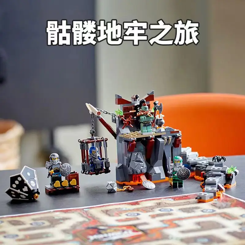 

New Toys 425pcs Classic Movie Journey To The Skull Dungeons DIY Model Compatible 71717 Building Blocks Bricks Toys For Gifts