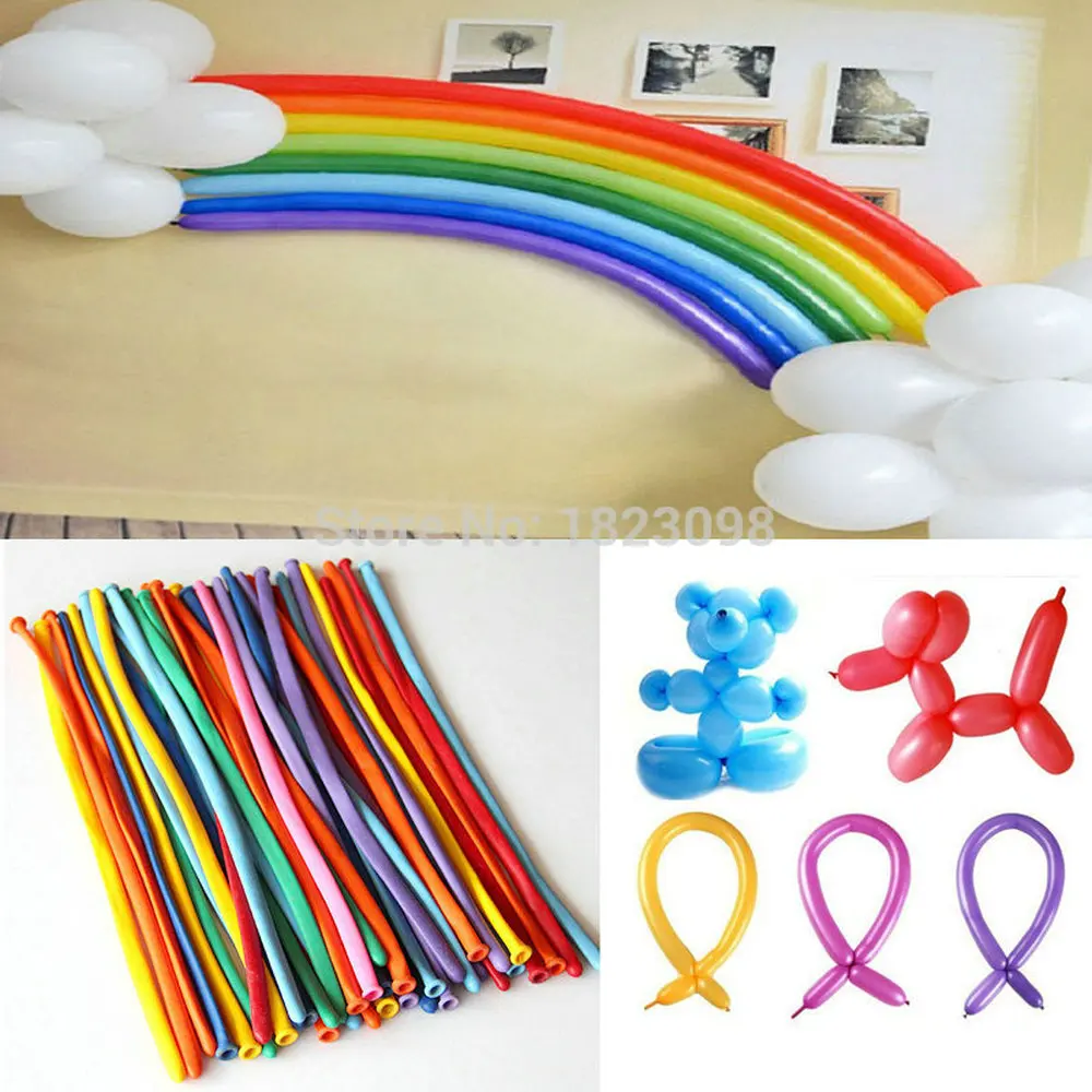 30 шт./лот, смешанные цвета, Длинные Воздушные шары, волшебные воздушные шары, латексные воздушные шары для свадьбы, дня рождения, торжества, вечерние Волшебные настенные украшения