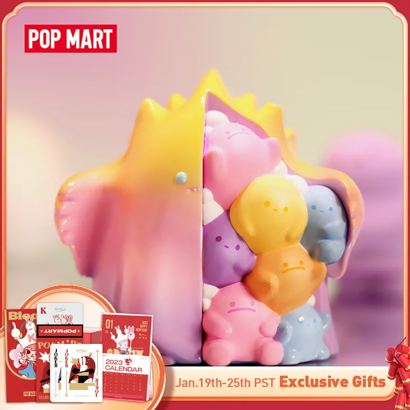 

POP MART YUKI Evolution Series Blind Box 1PC/12PCS Doll Binary Action Figure Birthday Gift Kid Toy Mystery Box