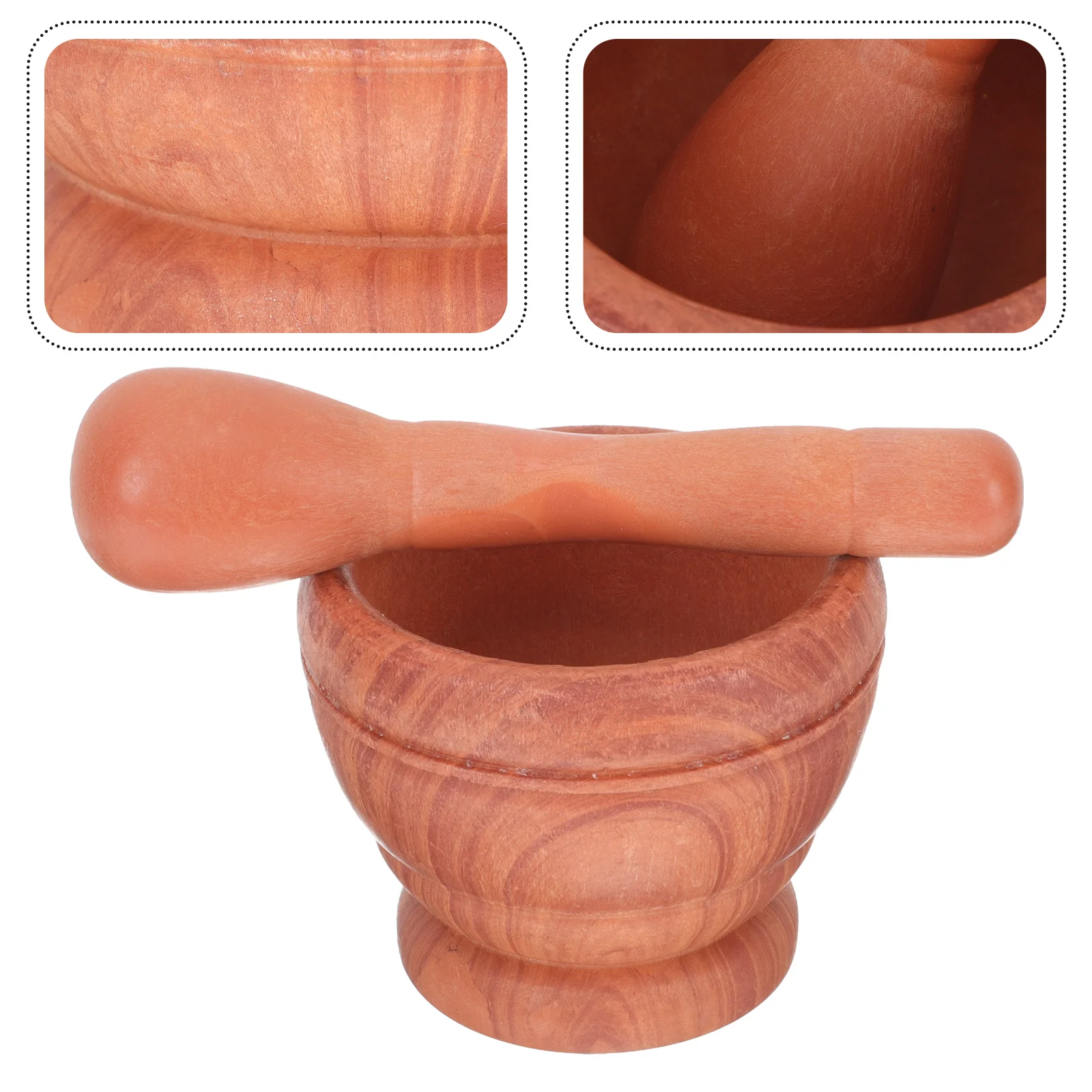 

Garlic Mortar Pestle Pestles Grinding Bowl Set Masherpounder Potspices Mortars Tool Smasher Ginger Crushgrind Herb Mashers
