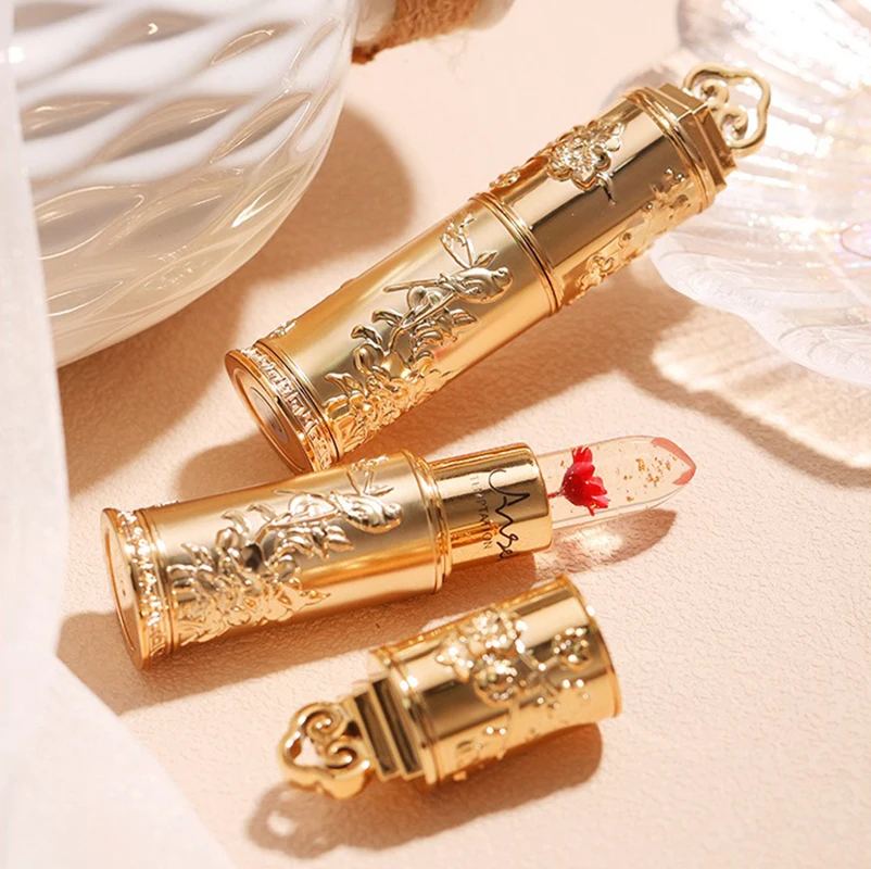 Увлажняющая губная помада Angel меняющая температуру прозрачный желеобразный