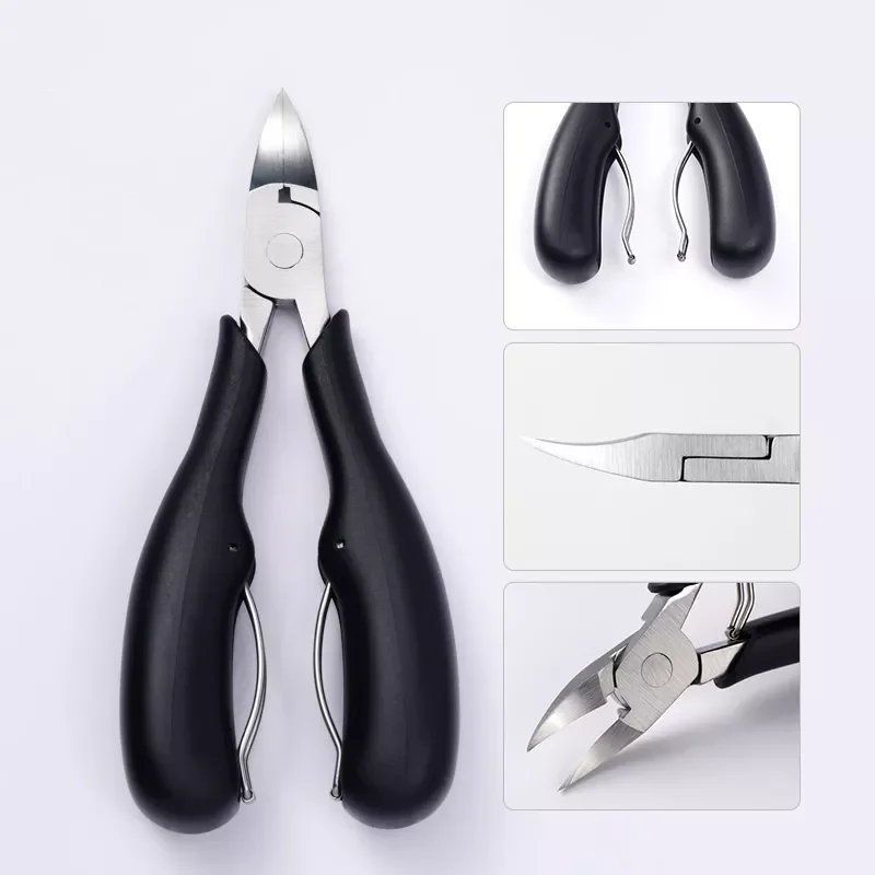 Pliers Click Nose Silicon Design For Nail Clippers Gel Polish Remove Pedicure Manicure Color Nail Art Tools