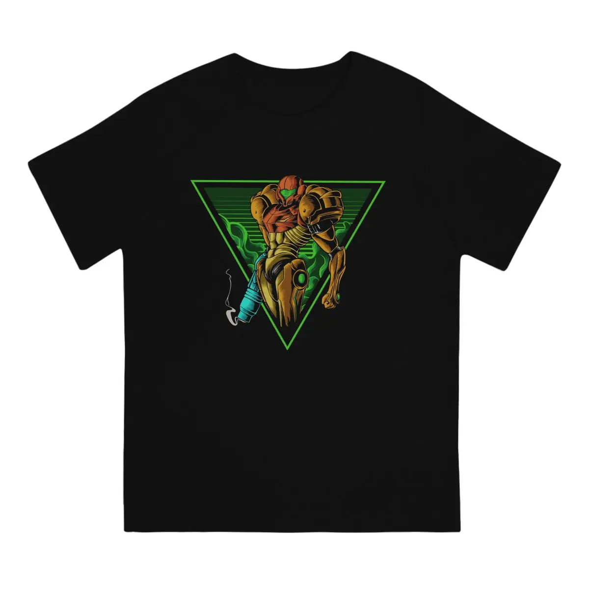 

Metroid Dread Classic T Shirt Men's 100% Cotton Leisure T-Shirt Round Collar Metroid Prime Game Short Sleeve Tops New Arrival