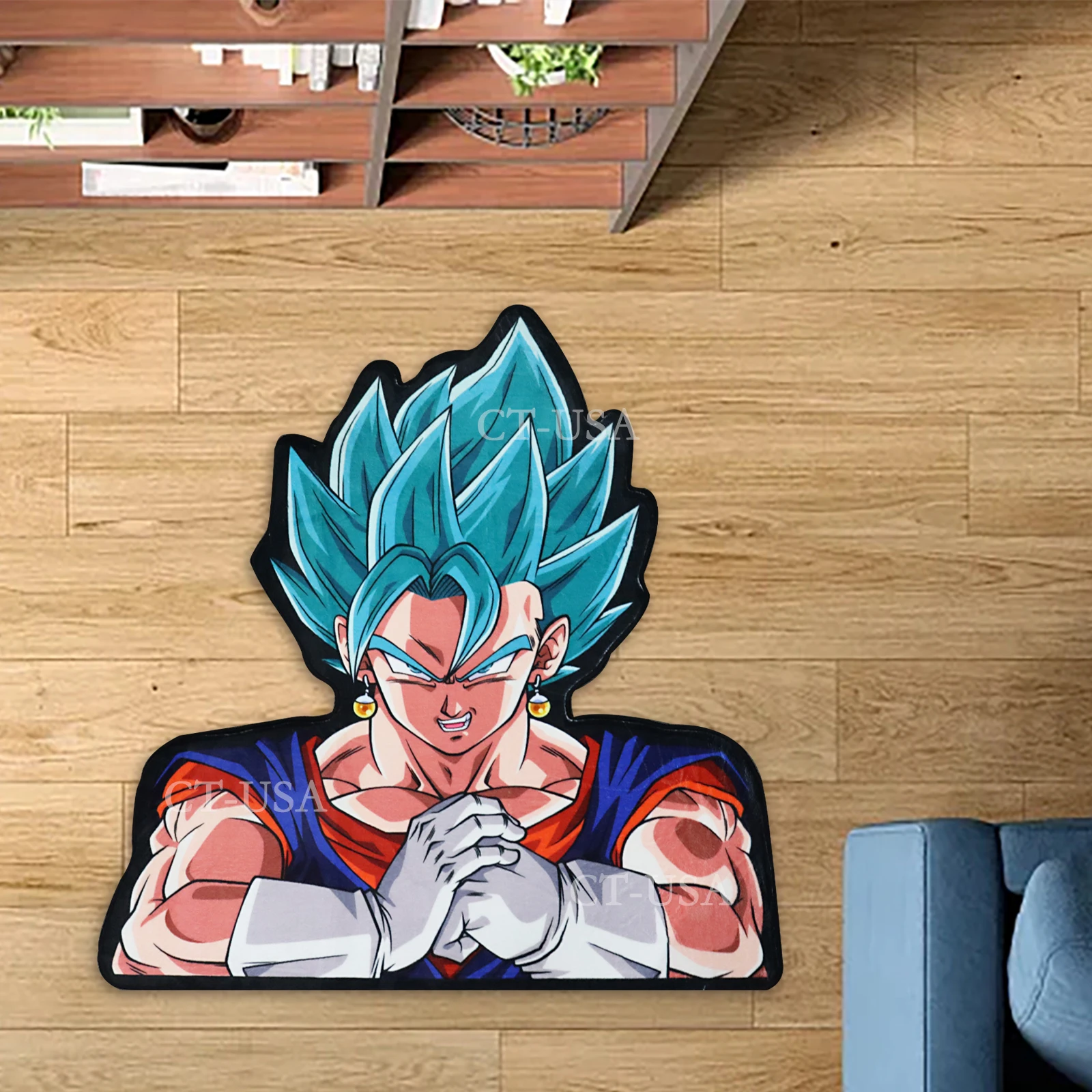 

Anime Dragon Ball Z Vegetto Rugs Decorate Room Carpet Home Decor Mat Sofa Bedroom Bedside Non-Slip Rug Gift
