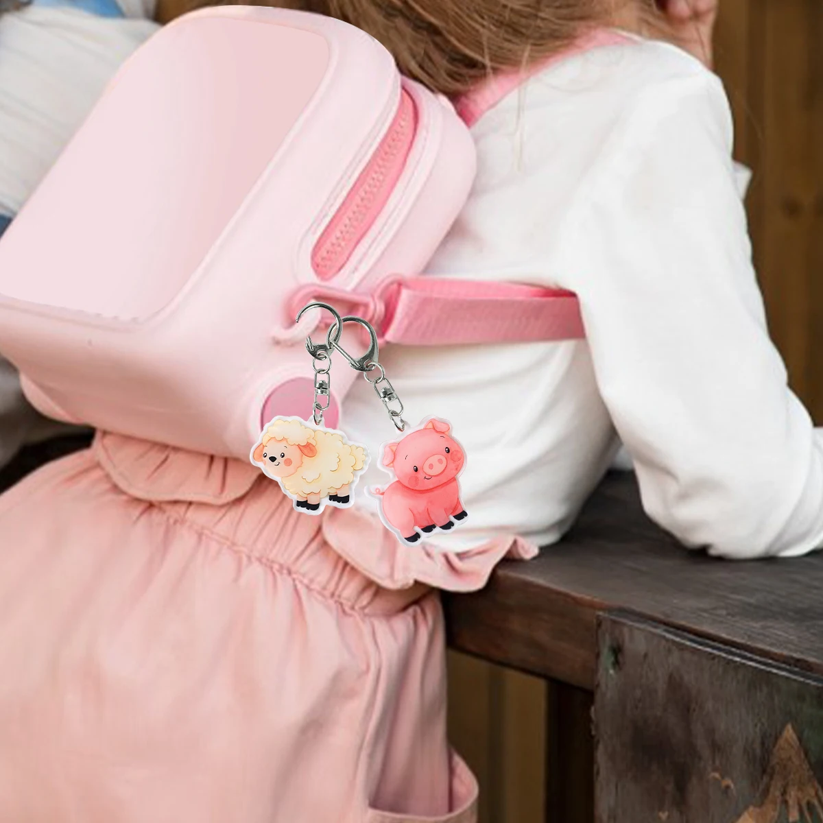 Брелки для ключей с животными из мультфильма