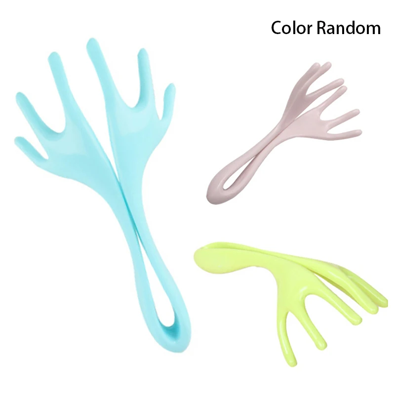 Ручной массажер для кожи головы с шестью когтями снятие стресса ручной зуда