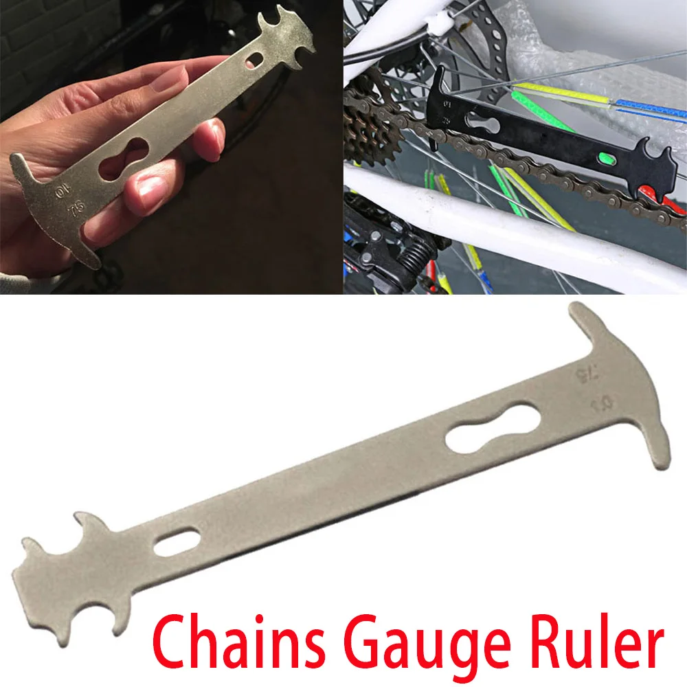 

1 шт., линейка для измерения износа велосипедной цепи