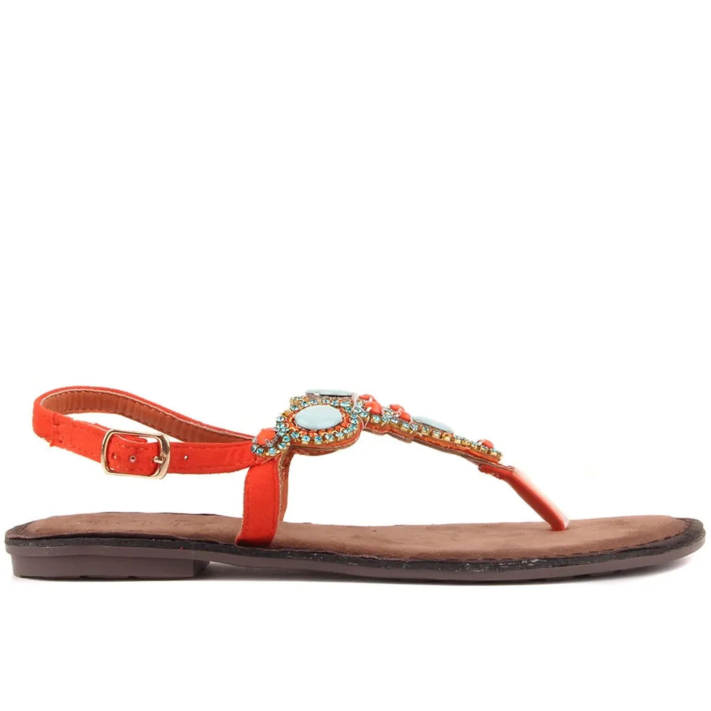 

Guja-Orange Color Women 'S Sandals