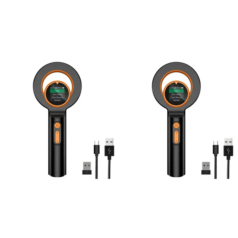 Фото LICE-2X Сканер микрочипов для животных, 3-в-1 (беспроводной 2.4 ГГц + Bluetooth + USB), универсальный сканер микрочипов для животных, Q40 №1