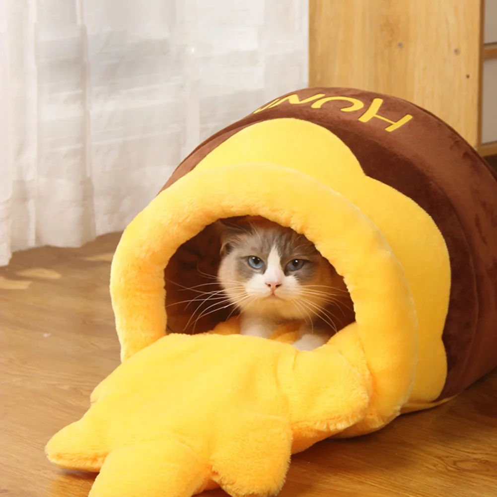 

Dog Cave Bed Puppy Bed Kitten Bed Pet Bed Pet Beds For Dogs Small Cat Bed Pet Cave Fluffy Dog Bed