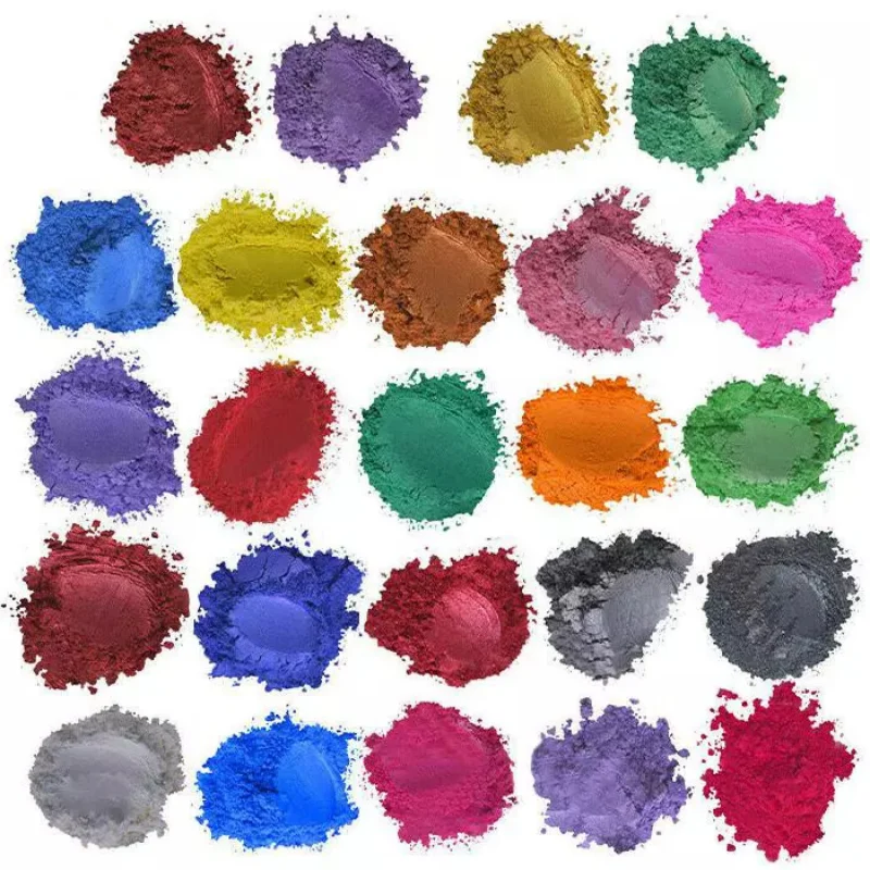 

20g Natural Mica Mineral Handmade Soap Colorful Pearlescent Dust Pigment Mica Nail Glitter Pearl Powder Epoxy Resin Pigment Arts