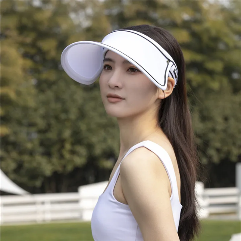 

Кепка от солнца с широкими полями женская, летняя пустая пляжная Панама, Модный повседневный головной убор с козырьком