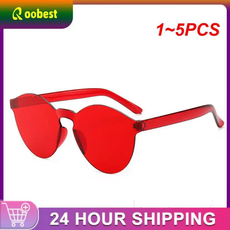 

1 ~ 5 шт. 3 @ # уличные модные мотоциклетные солнцезащитные очки с круглыми линзами без оправы Солнцезащитные очки для мужчин и женщин европейский и американский тренд