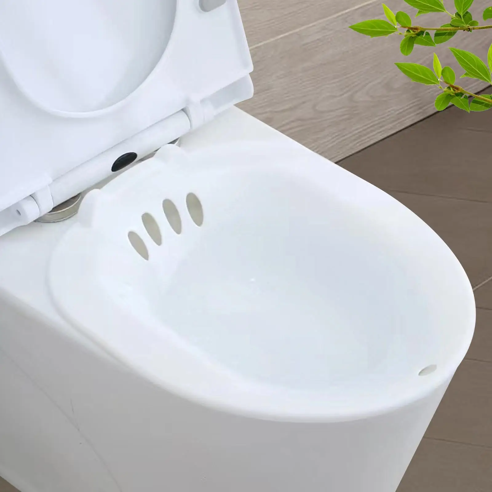 Сидячая ванна для пожилых женщин с противоскользящими функциями и широкой