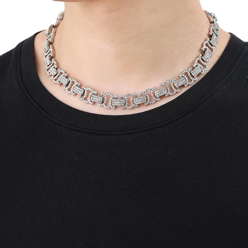 

Hot Selling Full Diamond Cuban Necklace