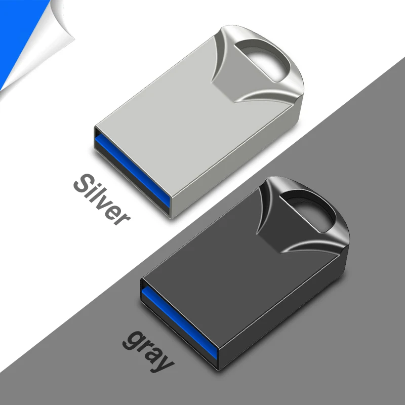 

USB 128 водонепроницаемый металлический флеш-накопитель с бесплатным логотипом