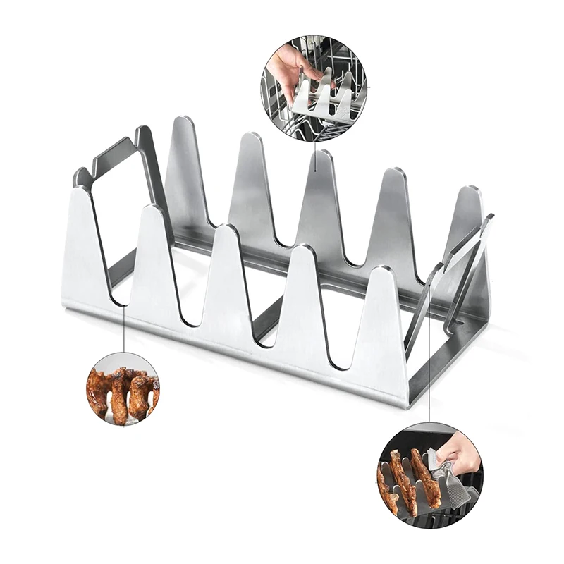 

Многофункциональный гриль для барбекю из нержавеющей стали 304, стойка для шпажки, внешние принадлежности для кемпинга, пикника, барбекю