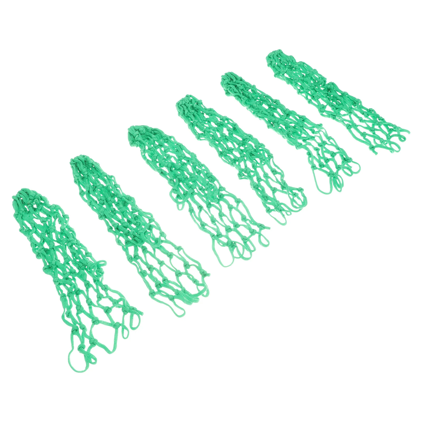 

6 Pcs Billiards Net Bag Drop Green Replacement Pool Table Pockets Accessories Cotton Nets
