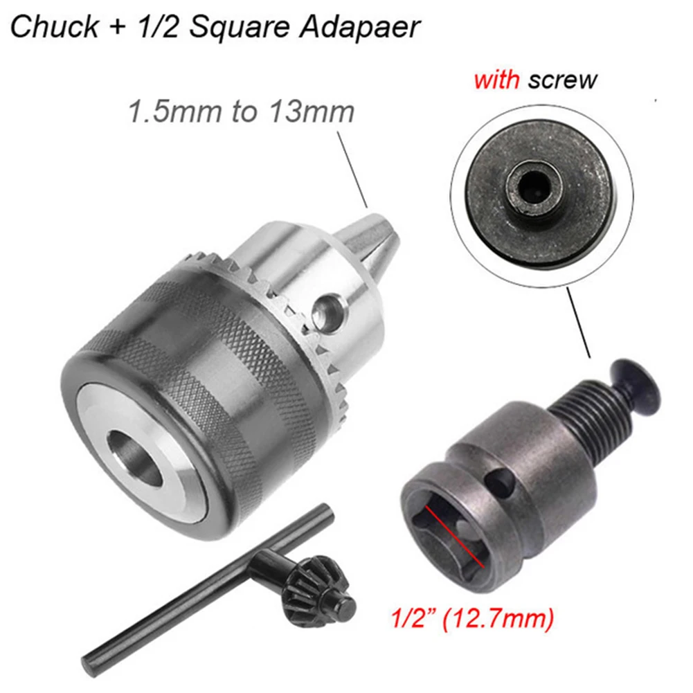 

Wrench Drill Chuck 1/2\\\"-20UNF Accessories Adapter For Impact Driver