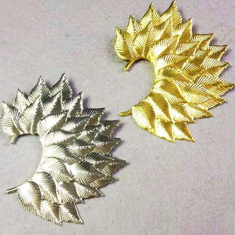 K43F не пирсинг с одним боковым нагрудником зажимы ушные большими листьями манжеты