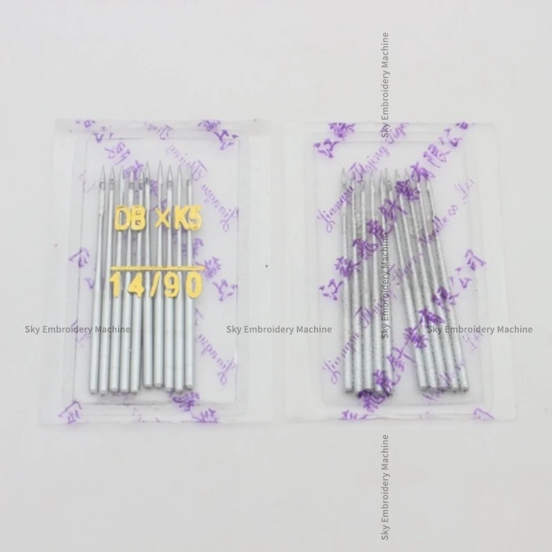 100 шт. швейные иглы Летающий тигр DBXK5 DB * K5 9 10 11 12 14 16 игл для домашней вышивки Tajima