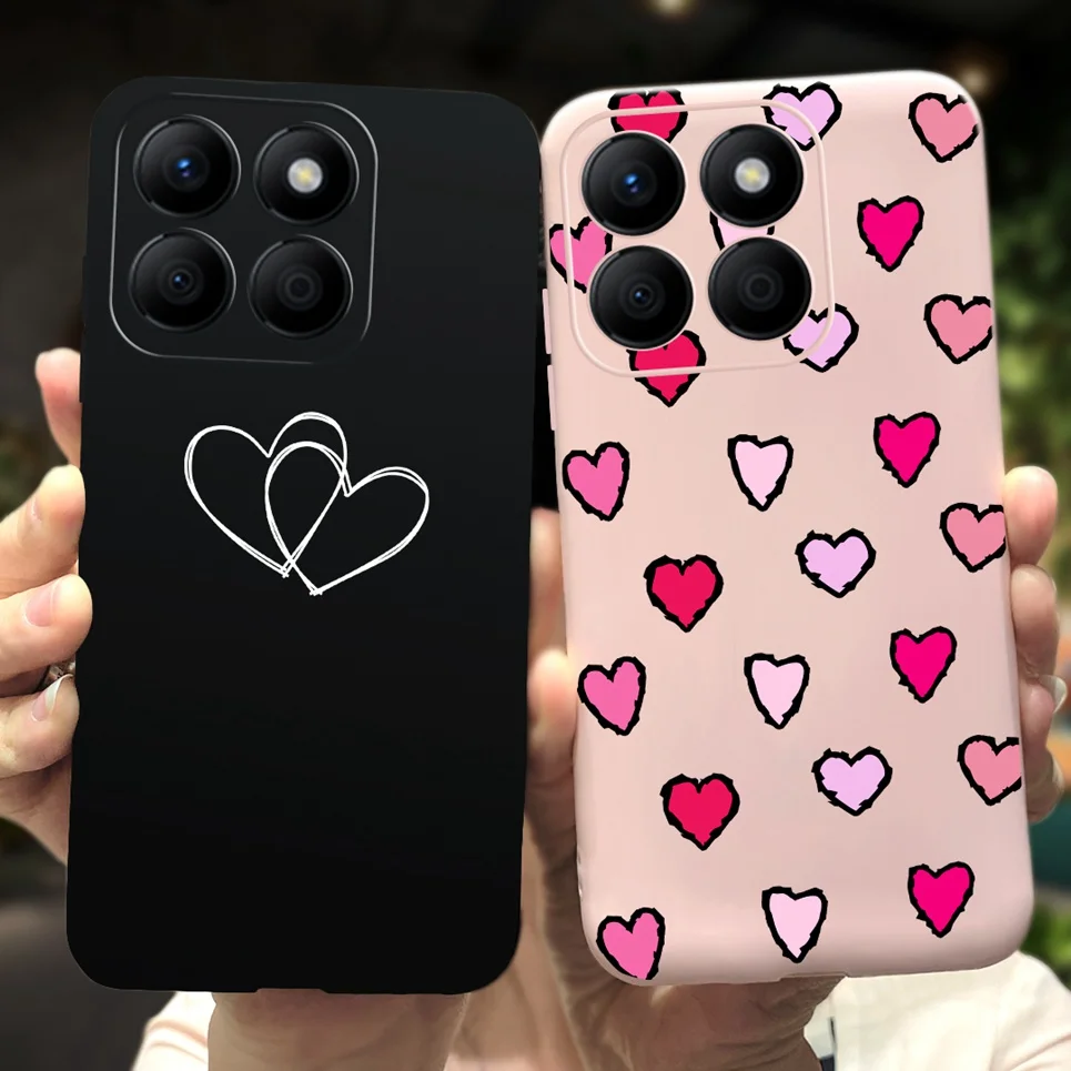 Задний бампер Space Man Dinosaur для Honor X8b X9b матовый чехол телефона жидкий силиконовый