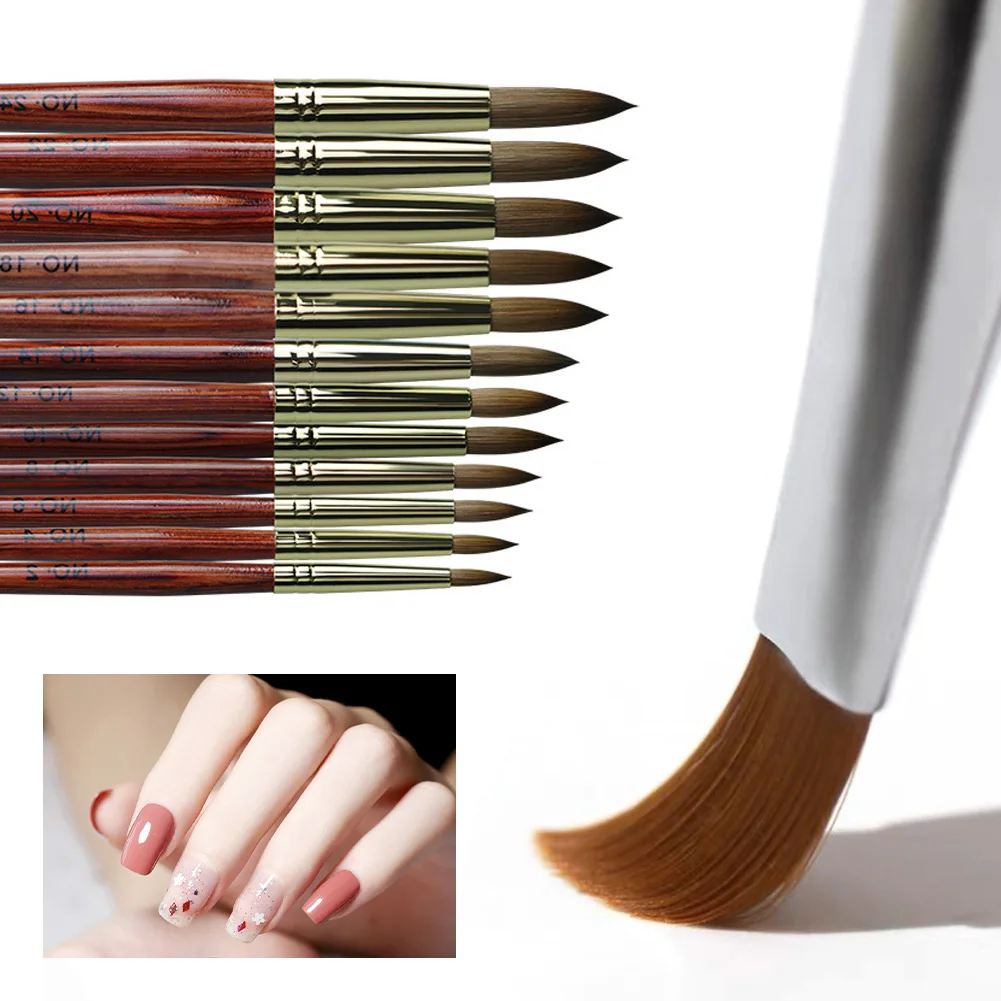 

1 шт., кисть для дизайна ногтей