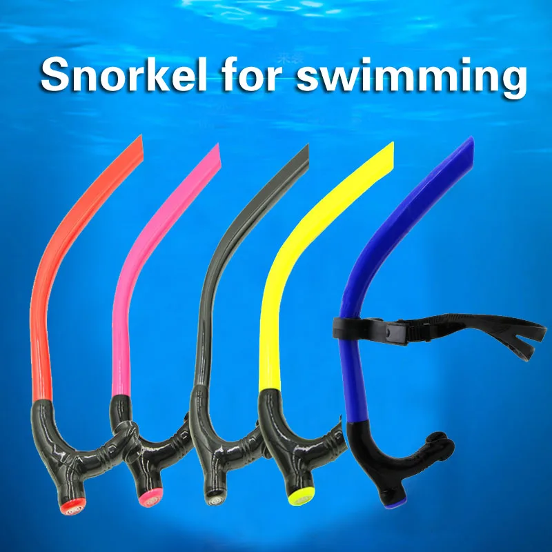 Professional Comfort For Beginners Swimming Diving Breathing Tube Snorkeling Dry Silicone Snorkel Sea Pool Diving Accessory