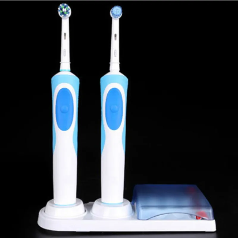 

Holder Bracket for Oral B Electric Toothbrush Stander Base Support Bathroom Tooth Brush Heads Box Cover with Charger Hole