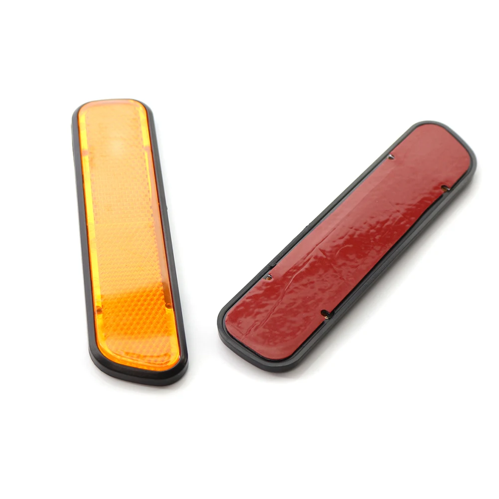 

2 шт., самоклеящиеся автомобильные отражающие ленты из АБС-пластика