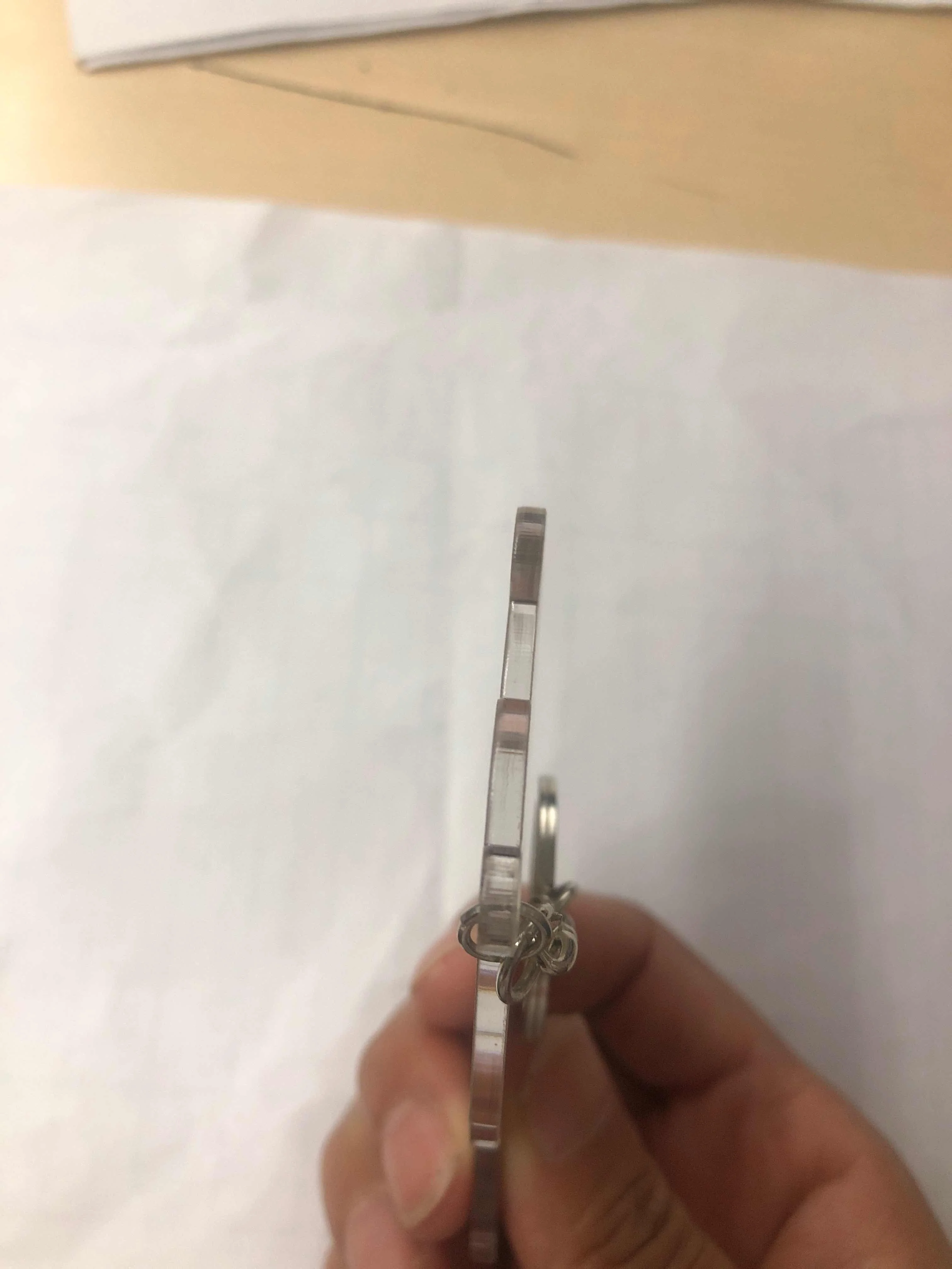 Акриловая подвеска в виде милой собаки ангела брелок для ключей мальчика