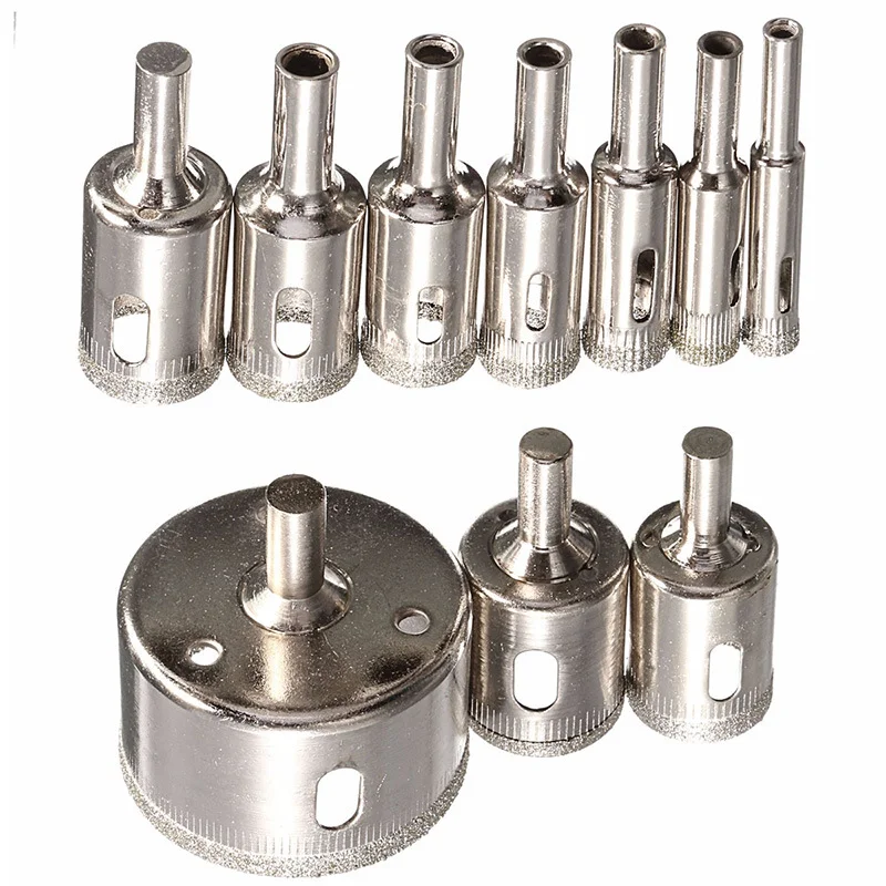 

Набор сверл из быстрорежущей стали с алмазным покрытием для плитки, мрамора, стекла, керамики, сверла для электроинструментов 6/8/10/12/14/16/18/20/22/30 мм