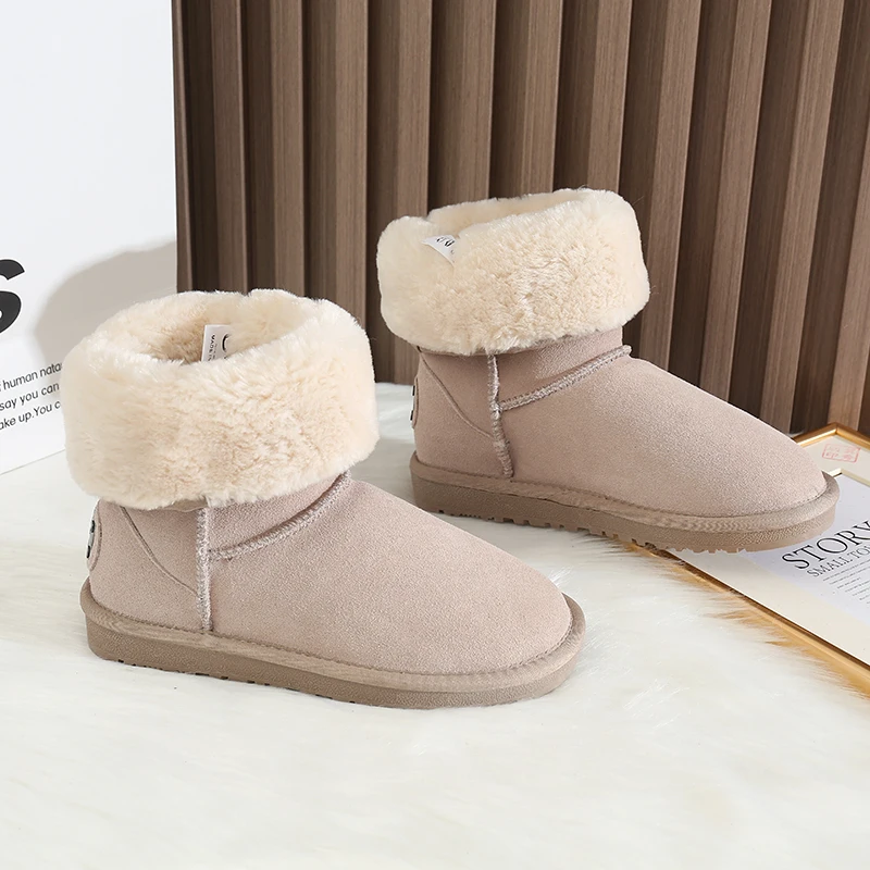 Женские ботинки для снежной погоды новая Красная Зимняя Свадебная обувь на