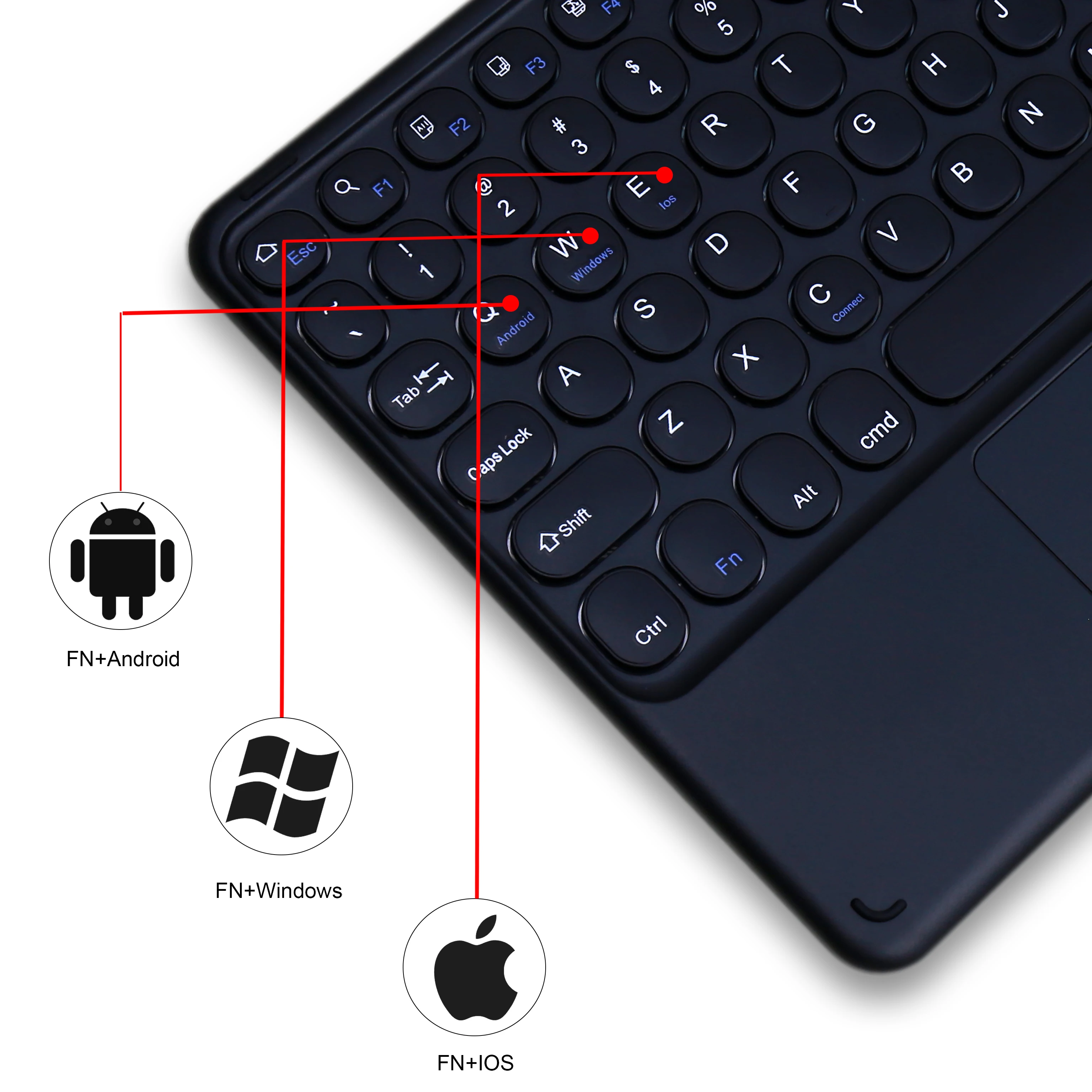 Чехол для ipad с клавиатурой и беспроводной мышью чехол-карандаш iPad Pro 11 чехол 2021 2020