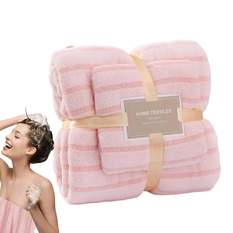 

Coral Towels Bathroom Sets Fluffy Bath Towels For Kids Gift Soft And Absorbent High-Density Coral Fleece Towels Coral Hand Towel