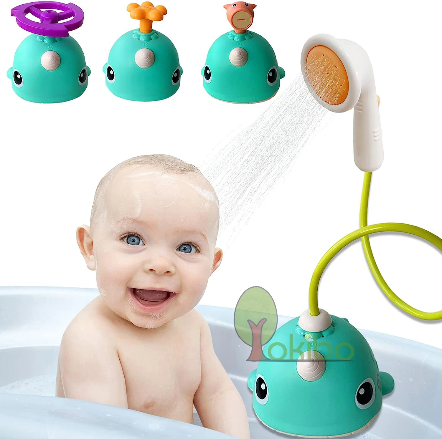 

Baby Bath Toys for Kids Electric Whale Toys Water Toys Spray Water Toys for Kids Baby Shower Set Bathtub Toy Baby Water Toys
