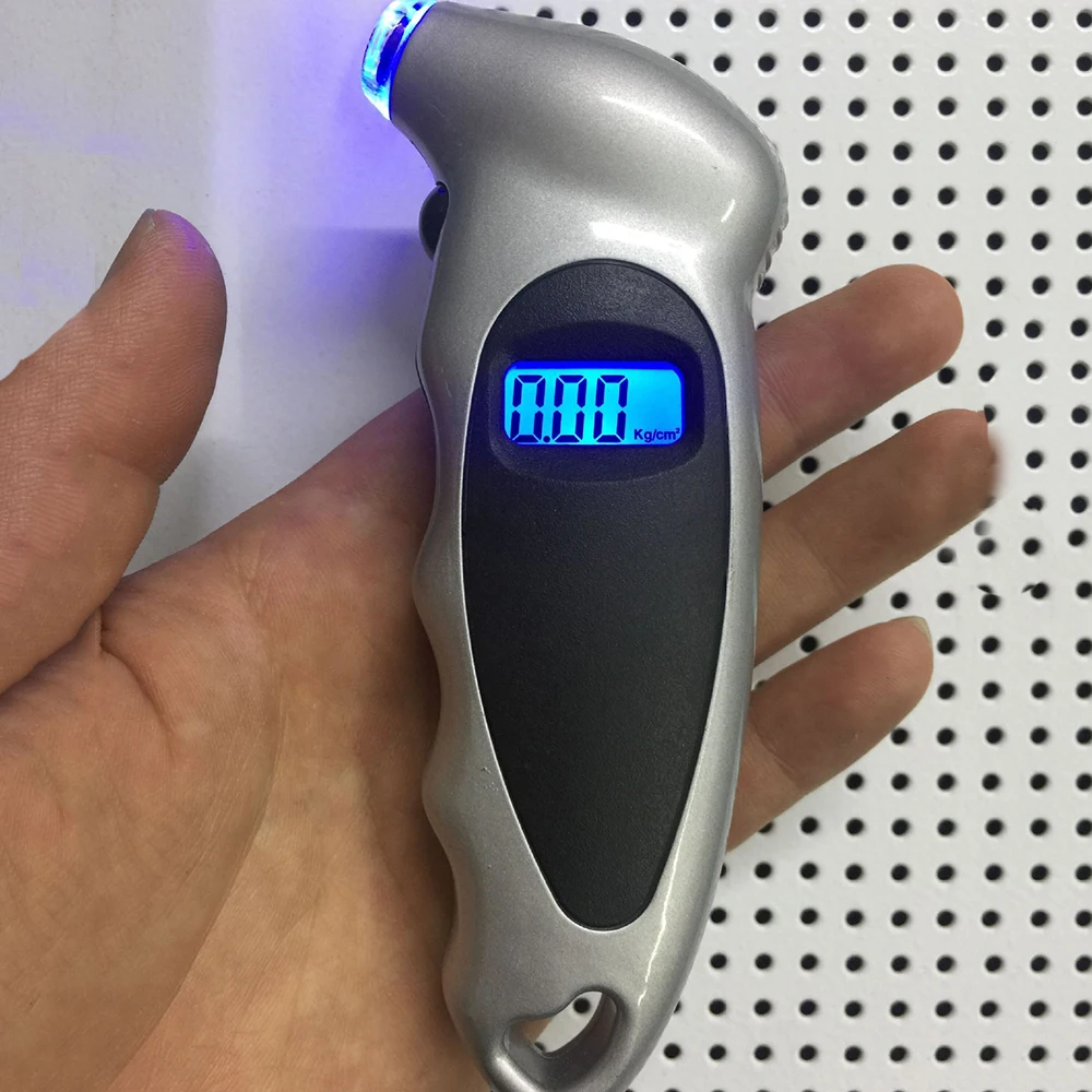 Манометр для шин с подсветкой высокоточный цифровой измеритель давления в шинах