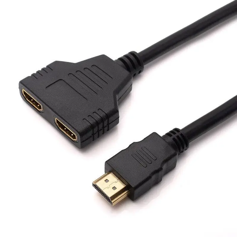 1 вход, 2 HDMI-совместимый кабель-разветвитель HD 1080P видеопереключатель адаптер портового хаба для X-box PS3/4 DVD HDTV ПК ноутбук телевизор on