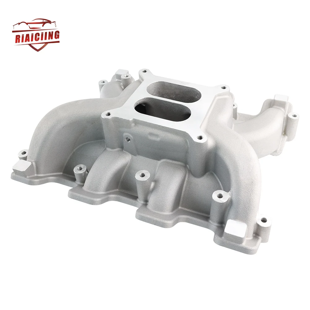 skspeed EZKIT LS Carb Conversion Holley 300-130 Dual Plane Intake/MSD 6014 Коробка Автомобили Детали двигателя