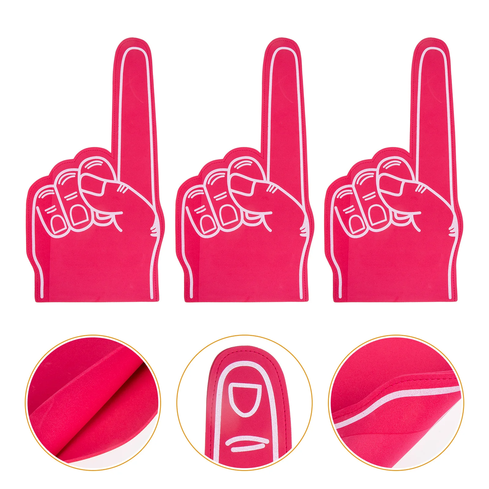 

Finger Cheerleading Hand Party Props Fingers Favors Events Noise Football Cheer Number Event Cheering Makers Cheerleader Stuff